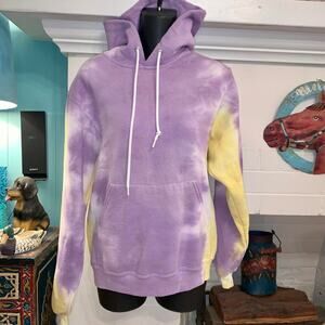 NWOT UNISEX TIE DYE HOODIE SWEATSHIRT